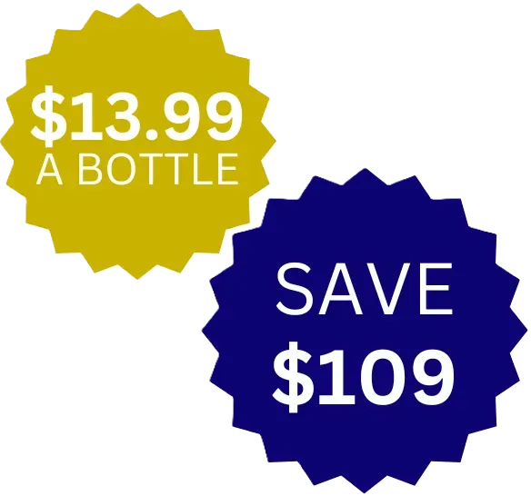 $13.99 a bottle, save $109